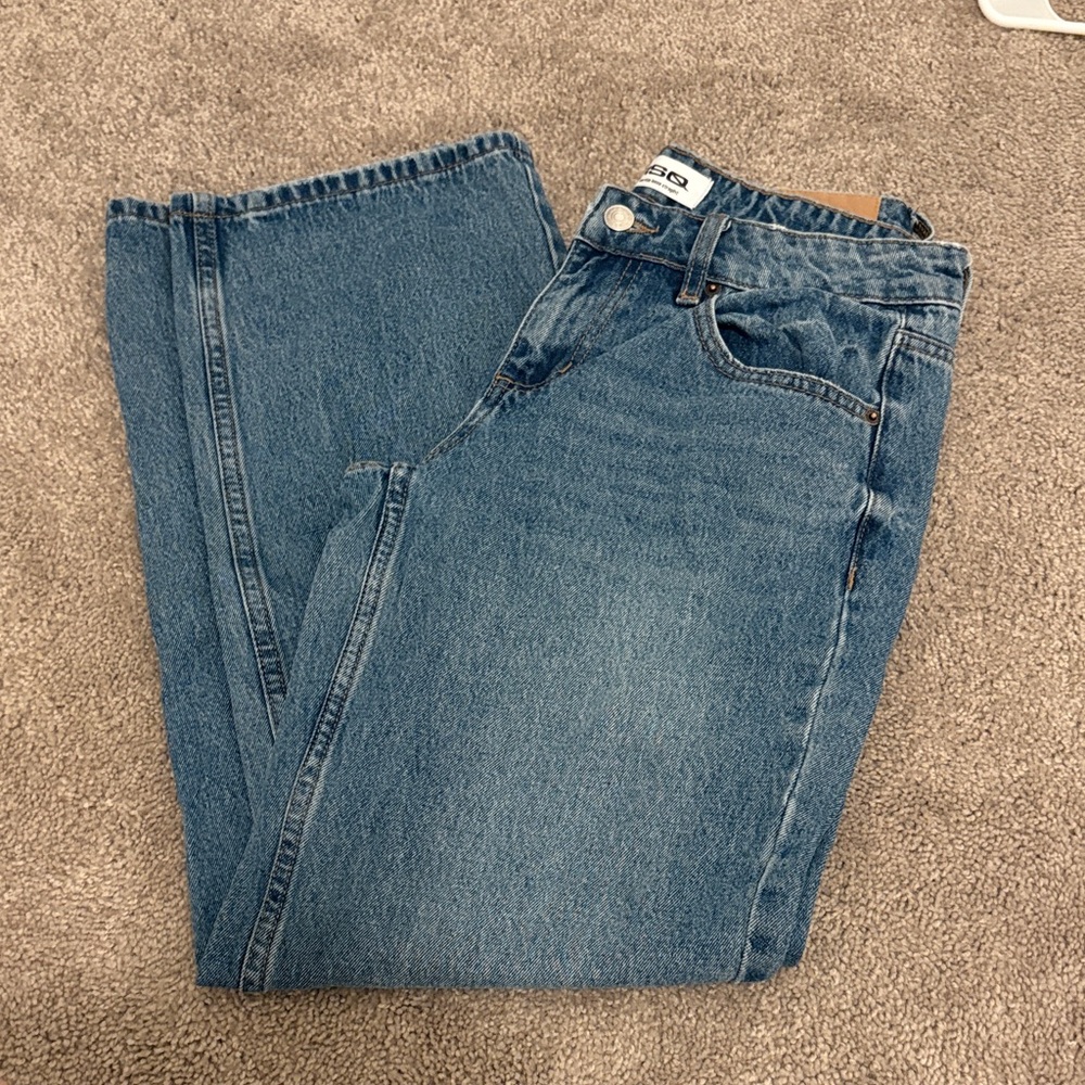 RSQ Women's Straight Leg Blue Jeans